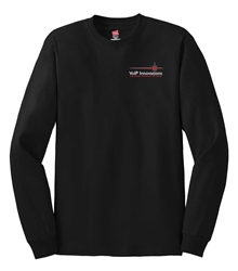 VoIP Innovations Authentic 100% Long Sleeve Cotton Tee