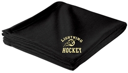 Lightning Hockey Sweatshirt Blanket
