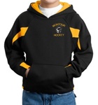 Youth Color-Spliced Pullover Hooded Sweatshirt