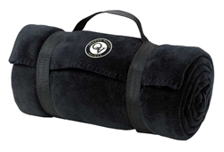 Port & Company® - Value Fleece Blanket with Strap